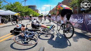 CRASH in the first 10 seconds! Tulsa Tough Cat 5 C2C Season 1 Final