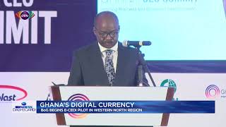 Ghana's digital currency: BoG begins e-Cedi pilot in Western North region | Business Dashboard