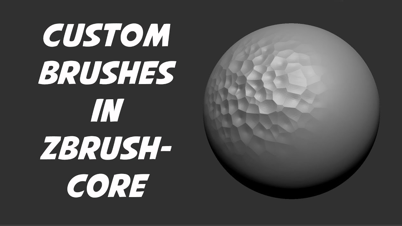 can you add brushes to zbrush core