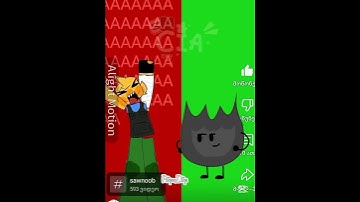 My fav Killer with @Lazy_mitzz Fake Collab (My favourite killler with #bfdia #bfb #bfdi #tpot)