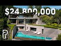 Inside a $24,800,000 oceanfront architectural home in West Vancouver! | Propertygrams Mansion Tour