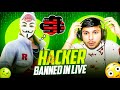 Hacker banned in live   real hacker  vs ng angry 