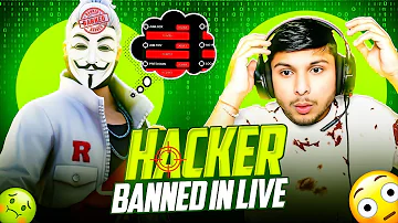 Hacker Banned In Live 💀🔥 || Real Hacker 🤫 vs NG Angry 🤯