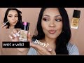 NEW! Wet N Wild PHOTOFOCUS DEWY FOUNDATION *REVIEW* WEAR TEST