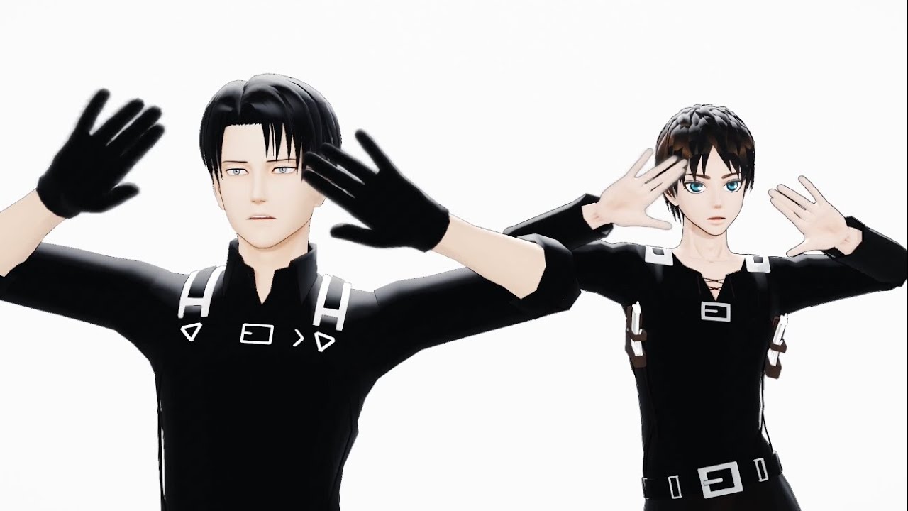 [AOT MMD] Aespa ’Whiplash‘ │ Levi x Eren