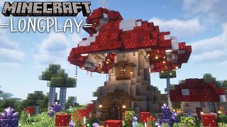 Minecraft Relaxing Longplay - Cozy Mushroom House (No Commentary) 26.1