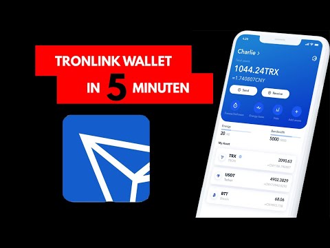 TRONLINK Wallet Deutsch mit Google Chrome erstellen | Passives Einkommen