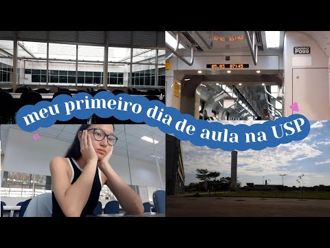 meu primeiro dia de aula na USP leste - estudante de obstétricia