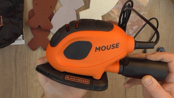 BLACK+DECKER KA161BC Mouse Detail Sander with Accessories 220 VOLTS NOT FOR  USA