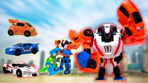 Unboxing Mainan Robot Tobot Champion, Bisa Berubah Jadi 3 Mobil Sport