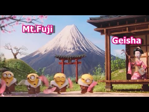 Minions English Version And Japanese Version Despicable Me 3 Youtube