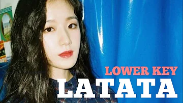 [KARAOKE] Latata - (G)IDLE (Lower Key) | Forever YOUNG