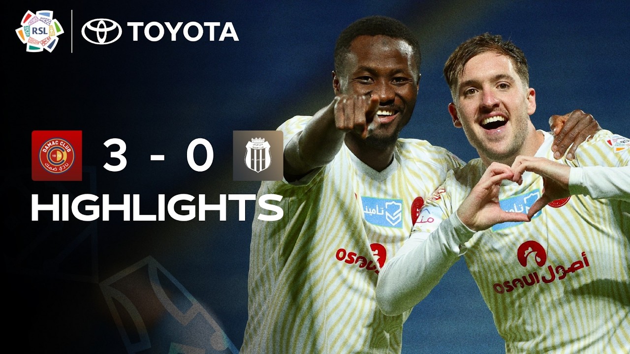 Dominant display! 💪 Damac cruise past Al Riyadh ⏱️ | Powered by Toyota