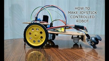 Joystick controlled robot.