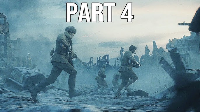 Call of Duty: WWII. Hand to Hand combat with a German solider .PS4 Gameplay  part 4 