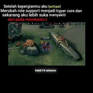 Mobile legends - 30 detik story wa lancelot sad