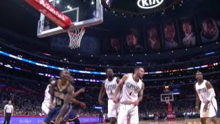 DeAndre Jordan Says Not In My House With A Huge Block In LA