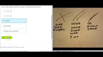 ixl alg1 U.5 Find the number of solutions to a system of equations (v17.11a)