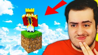 😲 ماینکرفت ولی کل دنیا  فقط یک بلاک عه - Minecraft Oneblock