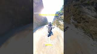 Most Dangerous Road in Nepal 🇳🇵 #nepal #motorcycle #adventure