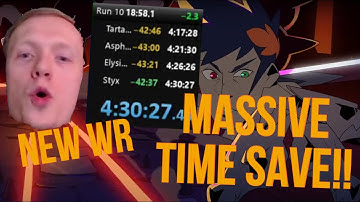 New Save to Credits MASSIVE 40 minute time save and new World Record!! NSTC Supercut | Hades