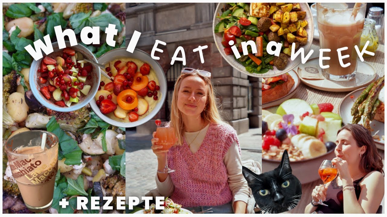 REALISTISCHES FOOD DIARY einer Woche im Sommer + neue REZEPTE