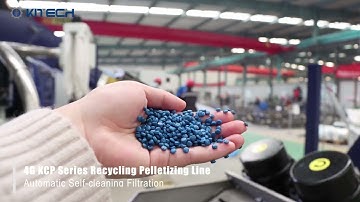 PP PE Recycle Waste Pelletizing Machine