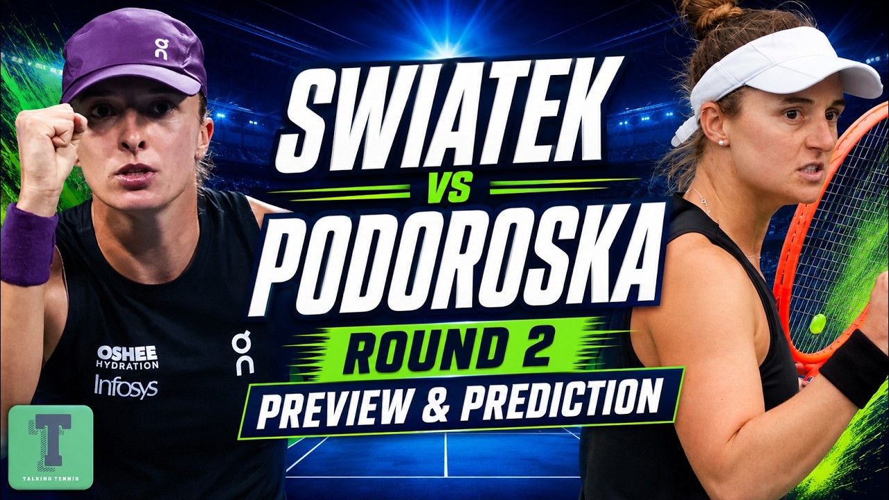 Iga Swiatek vs Nadia Podoroska | US Open Round 2 | Preview & Prediction