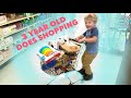 3 Year Old Toddler Does The Grocery Shopping!