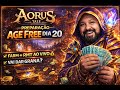 LIVE 03-🔴FARMANDO RMT AO VIVO no AORUS TALE 💰 PREPARAÇÃO AGE FREE (PRISTON TALE) | Dá Dinheiro?