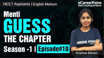 Menti Quiz Guess the Chapter | Season-1 Ep-10 | Krishnaveni Ma