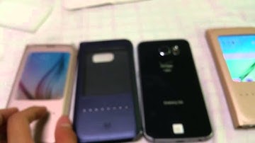 How does Galaxy s6 or s6 edge answering the phone call from the smart cover?