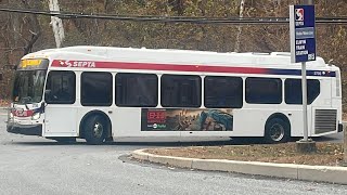 SEPTA 2024 New Flyer XDE40 #3705 on Route 117 