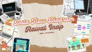 DATA FLOW DIAGRAM(DFD) RAWAT INAP MENGGUNAKAN APLIKASI VISIO 2007