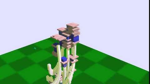 Swarm Grammars - Plateaux Towers Structure