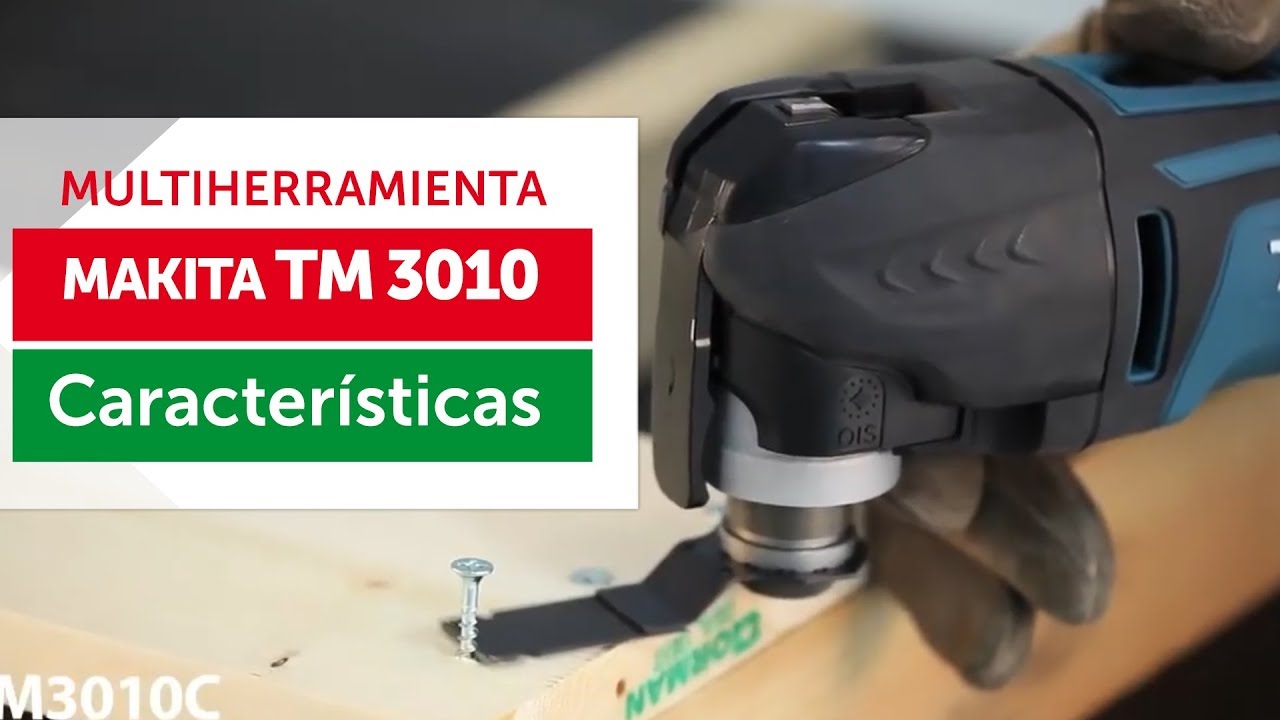 Multiherramienta MAKITA TM 3010 - La mejor solución para los más manitas 