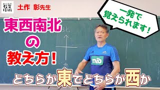 東西南北の方位を一発で正しく覚えられる方法 Youtube