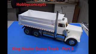 1/14 Tamiya King Hauler Dump Truck Build Part 3