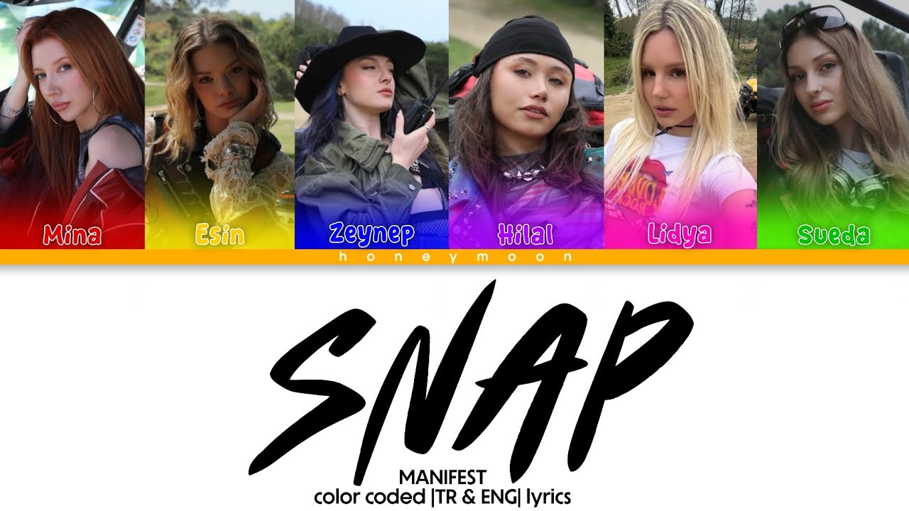 manifest - SNAP | color coded lyrics w eng subtitles
