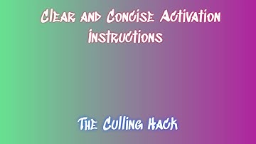 [Undetectable The Culling CHEAT - Aimbot, ESP, Colorbot]