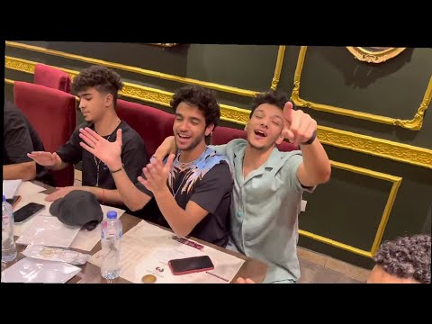 الصلح بين مسلم و حوده بندق عمر الكروان في قصر الكبابجي بعد اغنيه يا اصفر عمر الكروان سلطان الشن