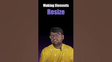Here is how you can make resizeable element using css