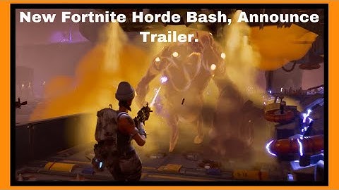 New Fortnite Horde Bash, Announce Trailer.