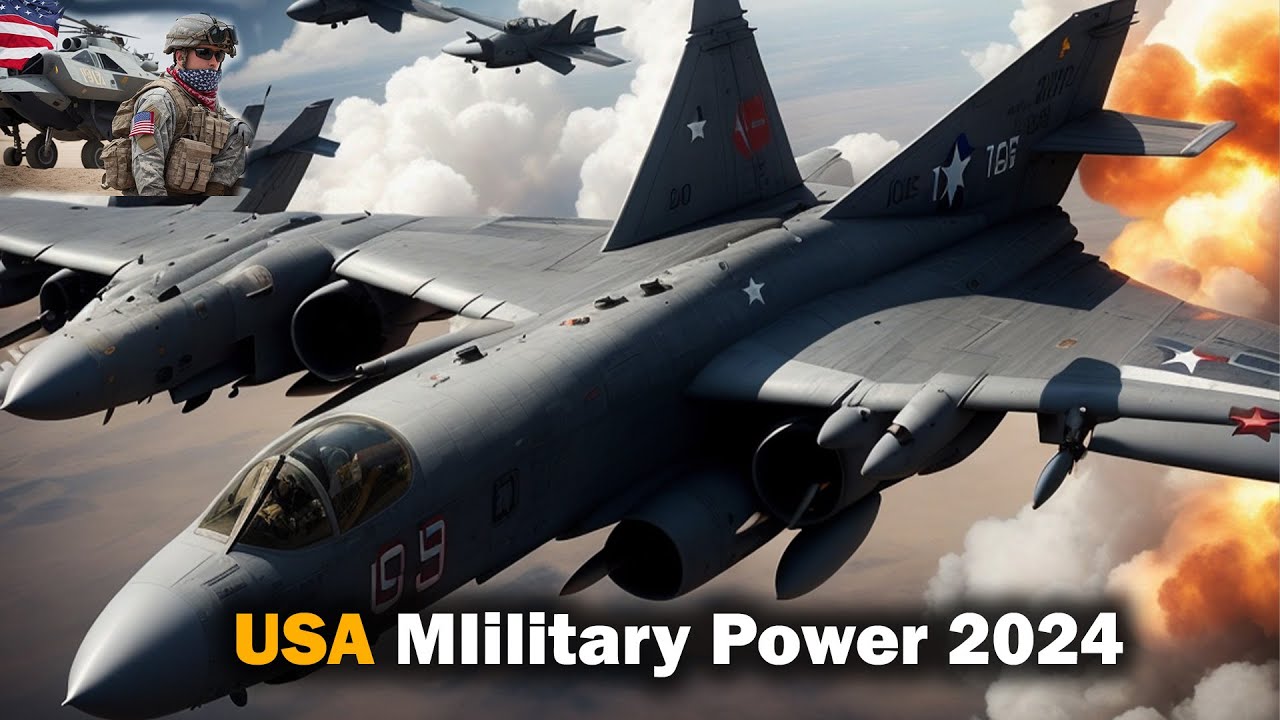 ⁣USA Military Power 2024 Technology, and Global Influence