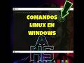 Ejecuta Comandos Linux en tu PC Windows con CMDER 😱 #shell #terminal #hacker #hacker #linux #pc 🔥