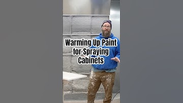 Warming Up Paint for Spraying Cabinets - Painting Tips with Tyler from Davis Painting