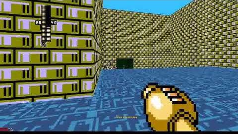 Mega Man 8 Bit Deathmatch - Custom Map - Wily 3: Arena [Updated]