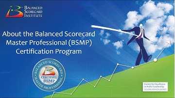 About the Balanced Scorecard Master Professional (BSMP) Certification