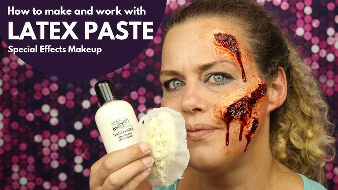 How to work with Liquid Latex and Tissue