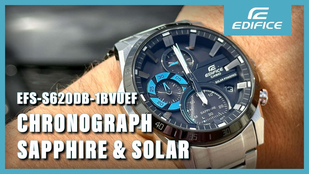 Unboxing The Casio Edifice EFS-S620DB-1BVUEF - YouTube